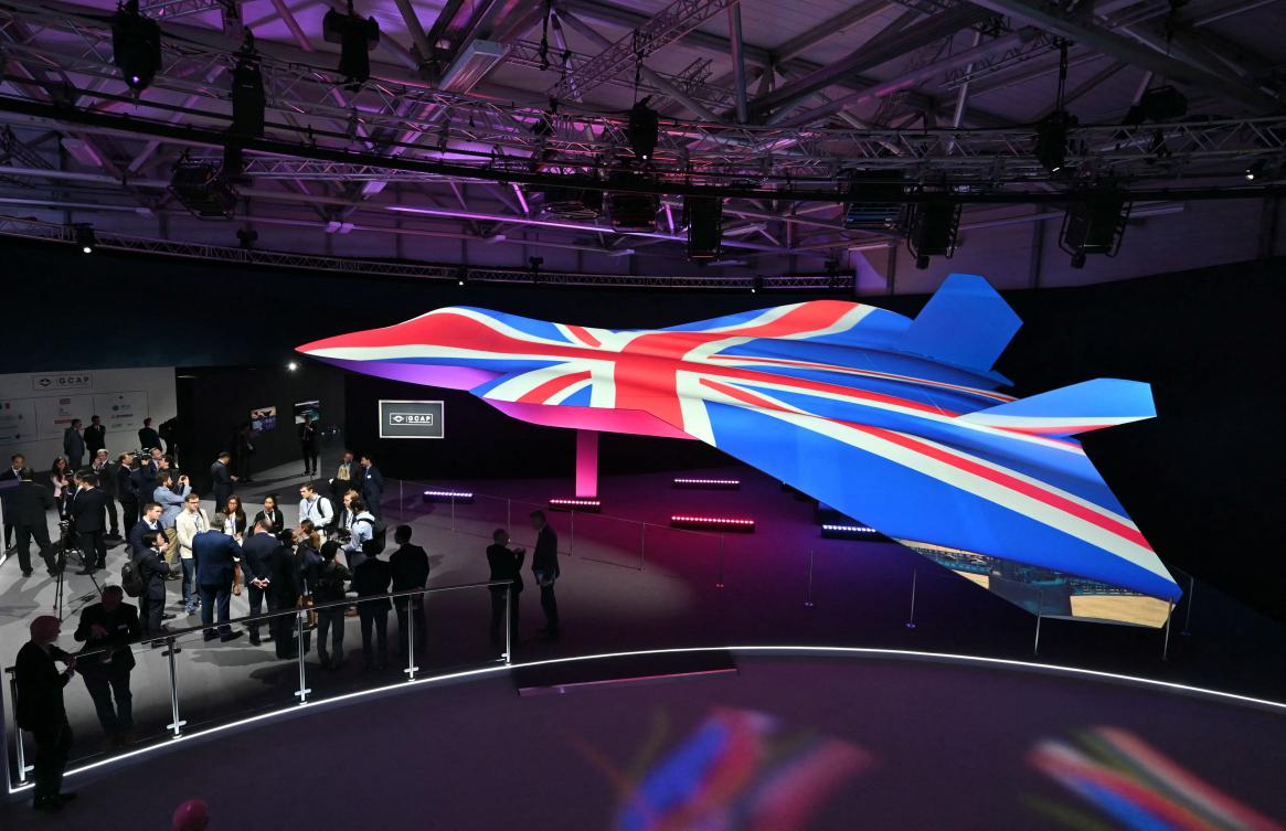 The UK, Italy and Japan on Dec. 13, signed a joint agreement to develop a supersonic next-generation fighter jet by 2035, replacing the Eurofighter Typhoon. (AFP)