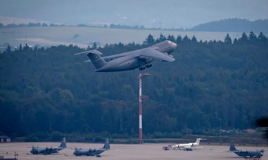 German authorities said Friday that unidentified drones had been spotted flying over sensitive military and industrial sites including the US Ramstein airbase. (AP/File)