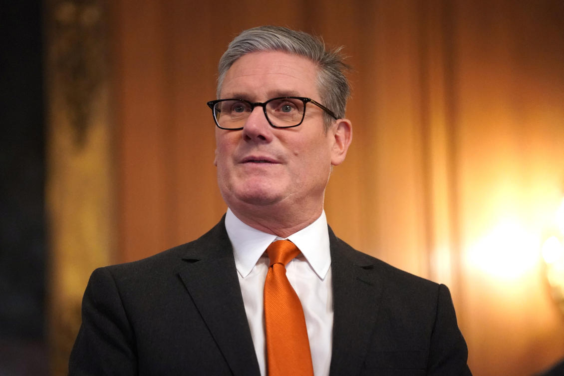British PM Keir Starmer said on Friday caution was needed regarding Syria’s prospects after the end of Bashar Assad’s rule and that the country required “credible, inclusive and non-sectarian governance on behalf of all Syrians.” (Reuters)