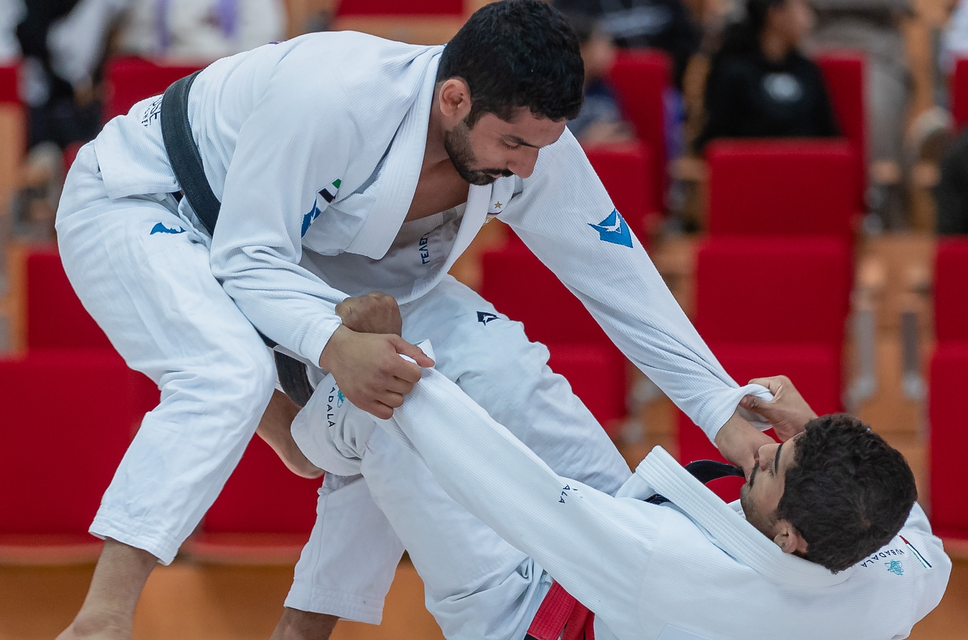 The Khaled bin Mohamed bin Zayed Jiu-Jitsu Championship is taking place vat Mubadala Arena in Abu Dhabi over the weekend (Supplied)