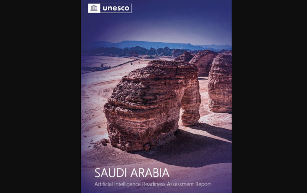 The United Nations Educational, Scientific and Cultural Organization issued a report on Saturday that highlighted Saudi Arabia’s progress in the field of artificial intelligence. (UNESCO)