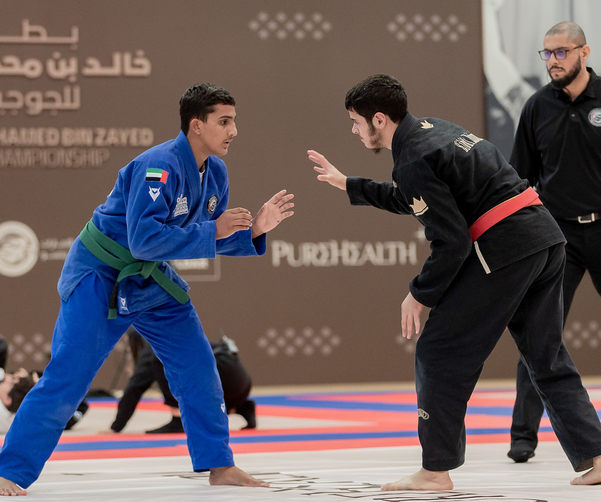 The fifth and final round of the inaugural Khaled bin Mohamed bin Zayed Jiu-Jitsu Championship concluded on Sunday at Abu Dhabi’s Mubadala Arena. (UAEJJF)