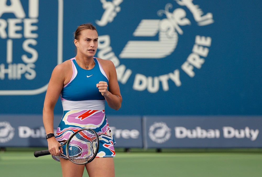 World No. 1 Aryna Sabalenka leads a star-studded lineup featuring the world’s top 10 WTA players in the 25th anniversary Dubai Duty Free Tennis Championships’ women’s tournament. (Supplied)