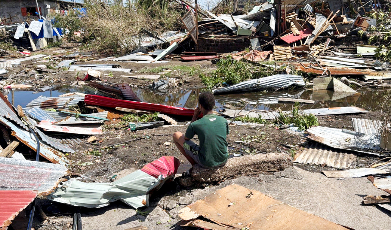 The mourning period would last until Sunday on the Indian Ocean islands, where a number of people lost their lives. (Reuters)