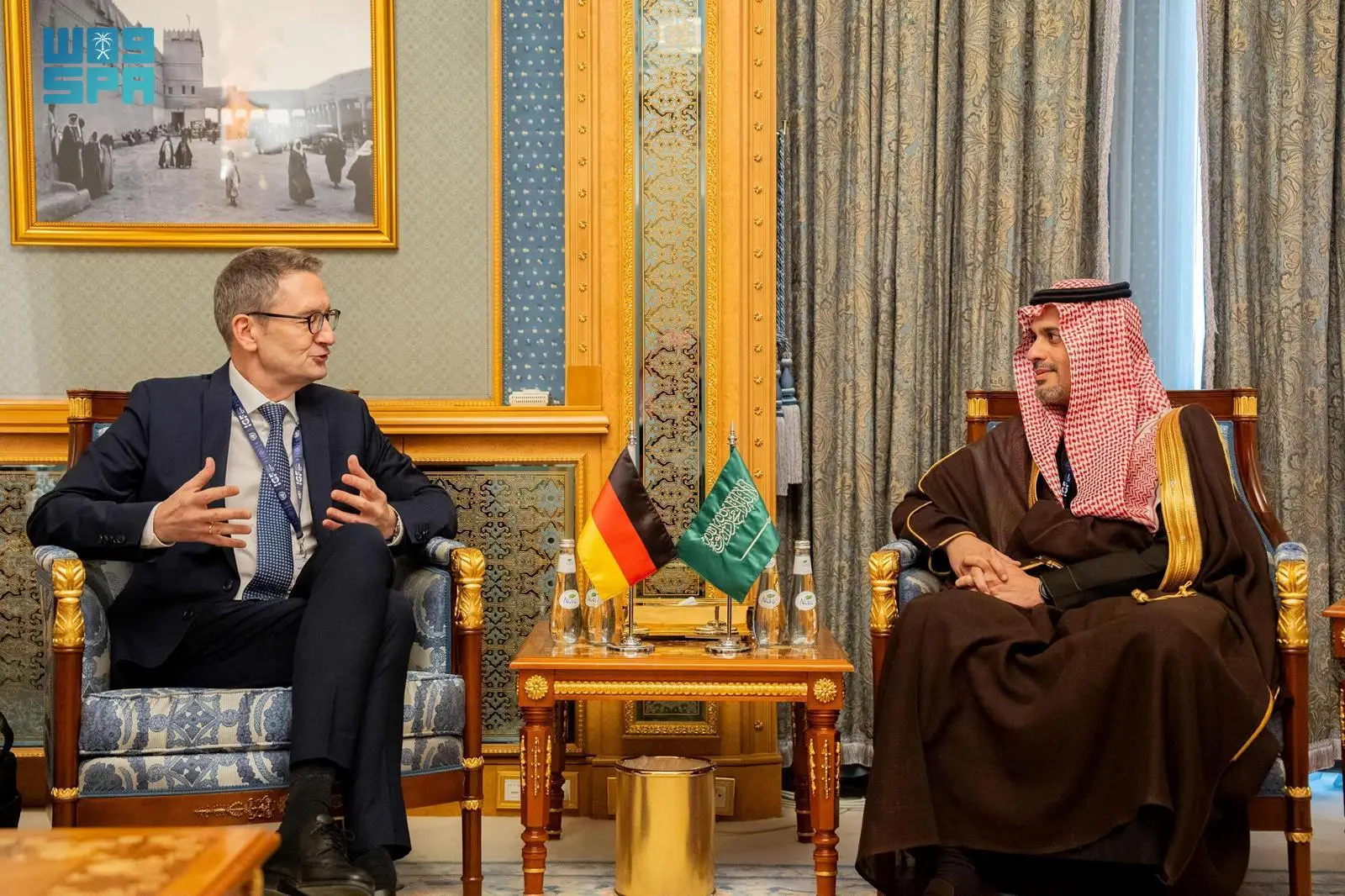 Vice Minister of Communications and Information Technology Haytham Al-Ohali held discussions with officials from the three nations. SPA