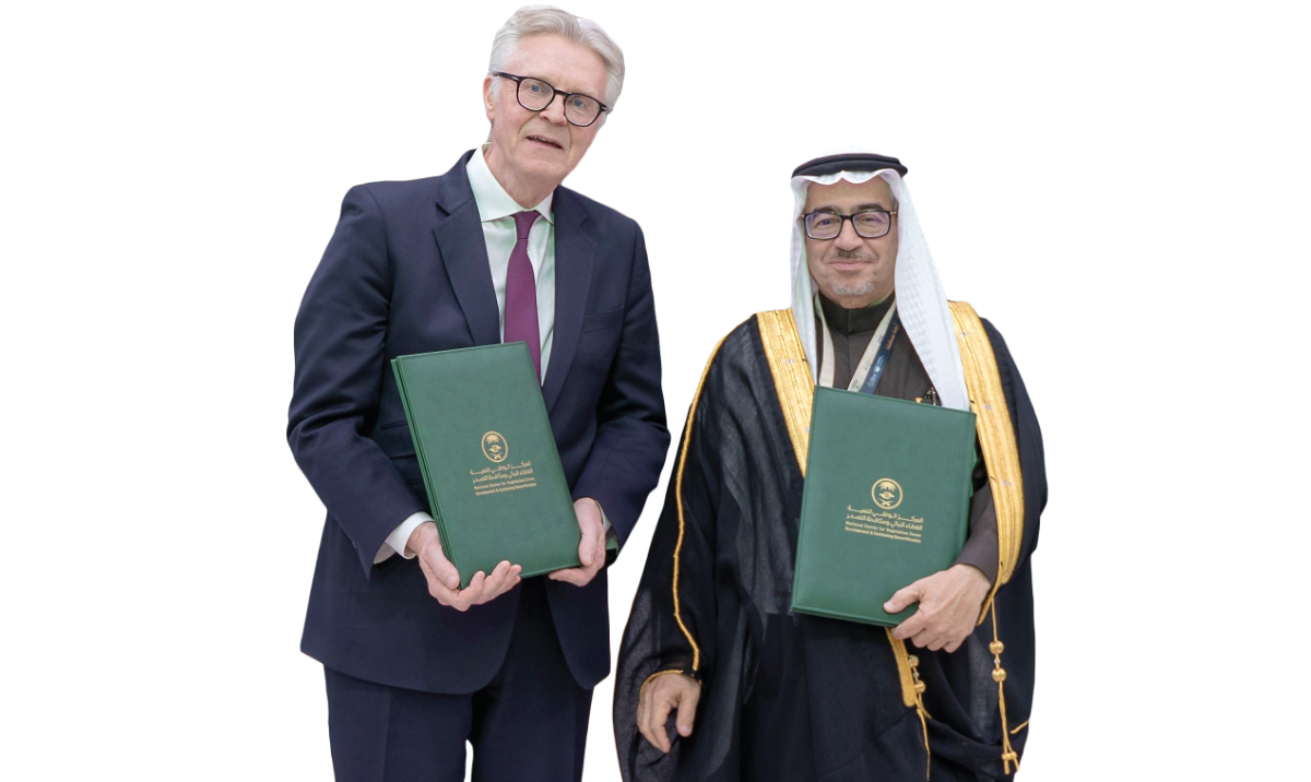 The MoU was formally signed by Michael Dyke, CEO of New Murabba Development Company, and Dr. Khaled bin Abdullah Alabdulqadir, CEO of the NCVC.