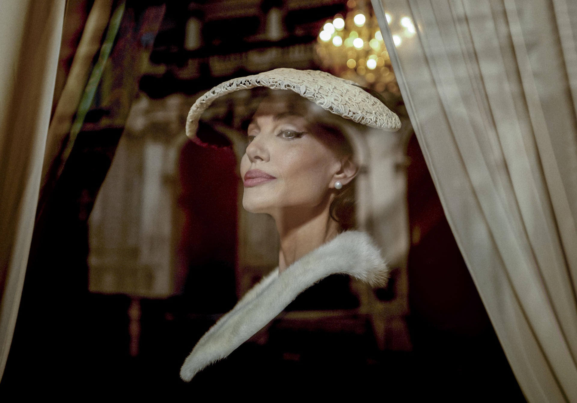 Opera icon Maria Callas is played by Angelina Jolie. (Supplied)