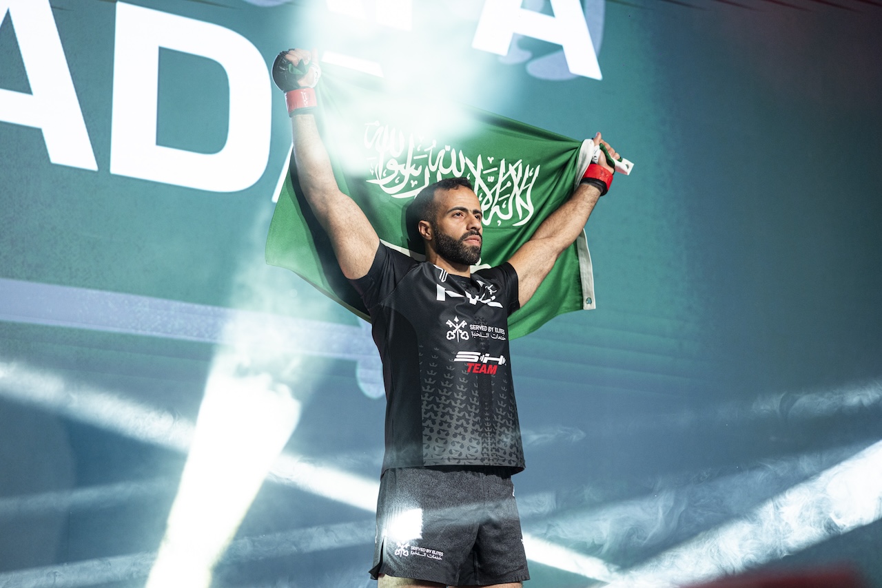 Saudi MMA star Mostafa Nada will fight British-Pakistani PFL debutant Haider Khan in Dubai on Jan. 25. (Supplied)
