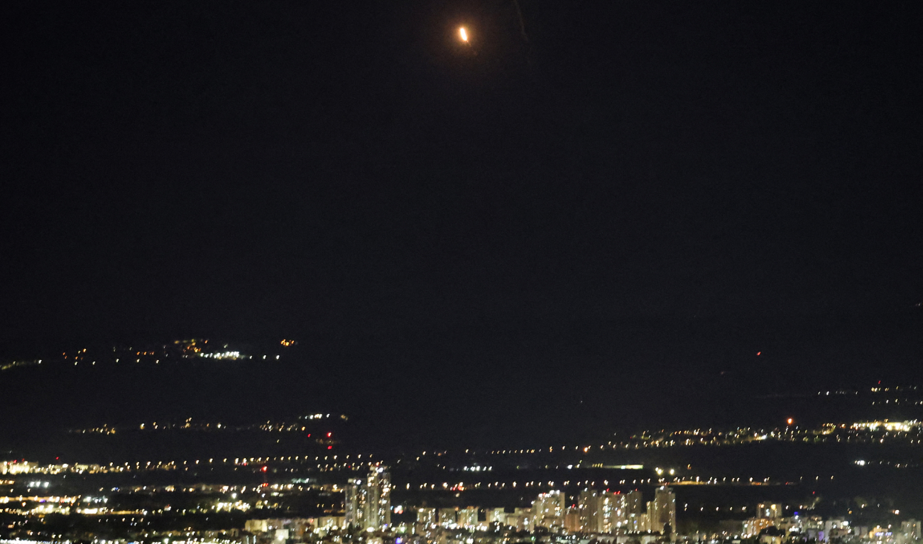 The Israeli army said sirens sounded across central Israel as it intercepted a missile fired from Yemen on Thursday. (AFP/File)