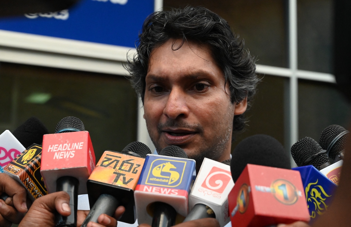 Former Sri Lankan captain Kumar Sangakkara highlighted the threat of match-fixing. (AFP file photo)