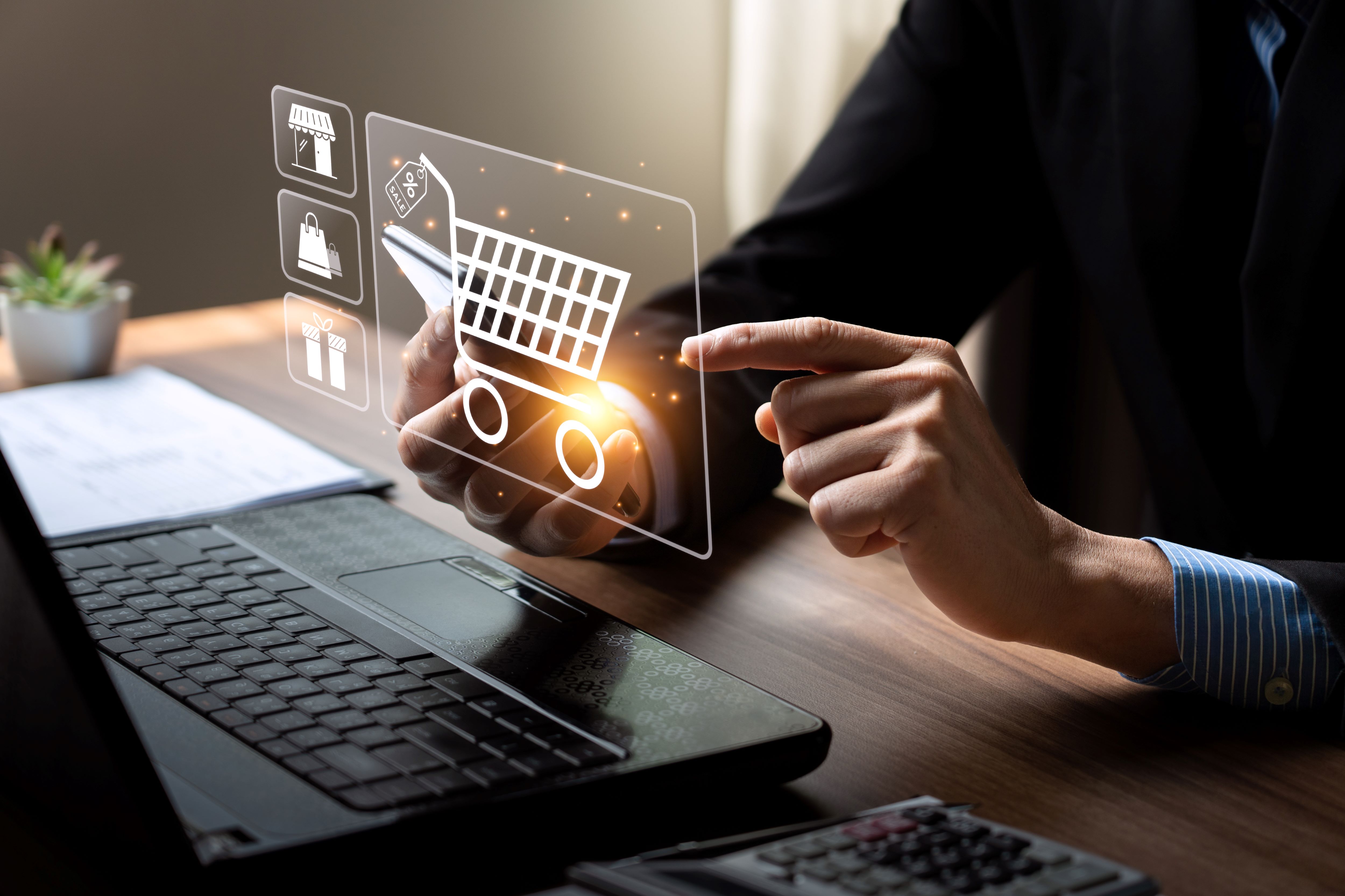 Saudi Arabia led the way in mobile commerce adoption, with 62 percent of online purchases made via mobile devices. File