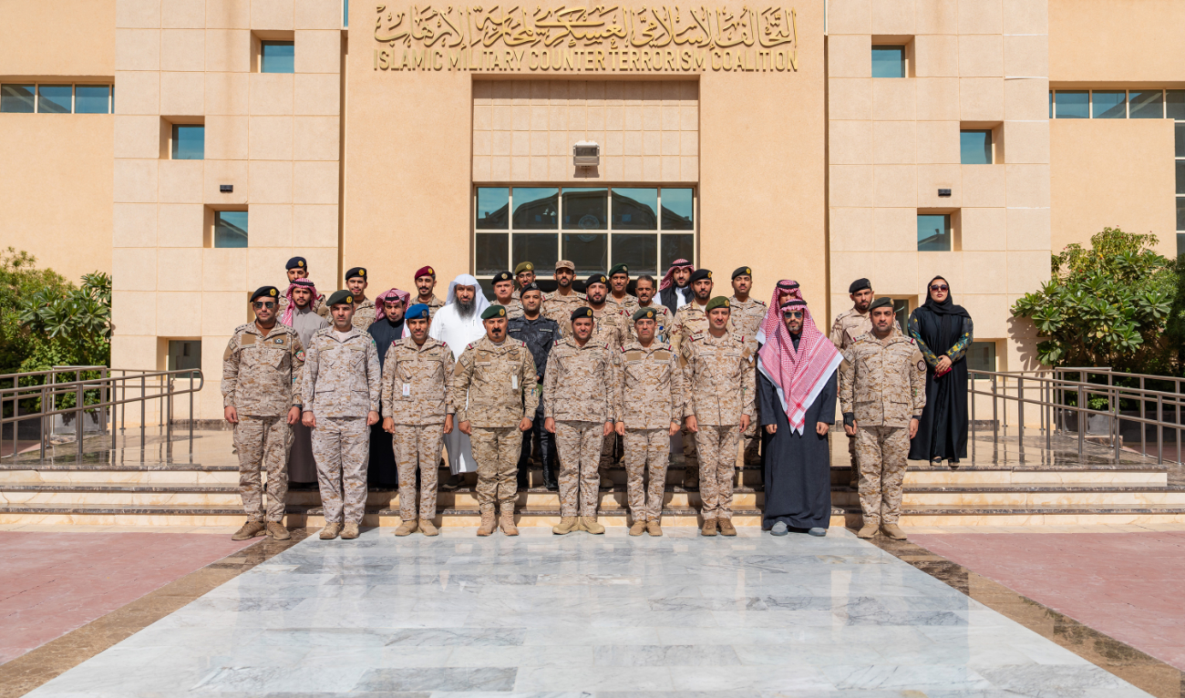 The delegation received a detailed briefing on IMCTC’s key counter-terrorism initiatives and strategic approaches. (IMCTC)