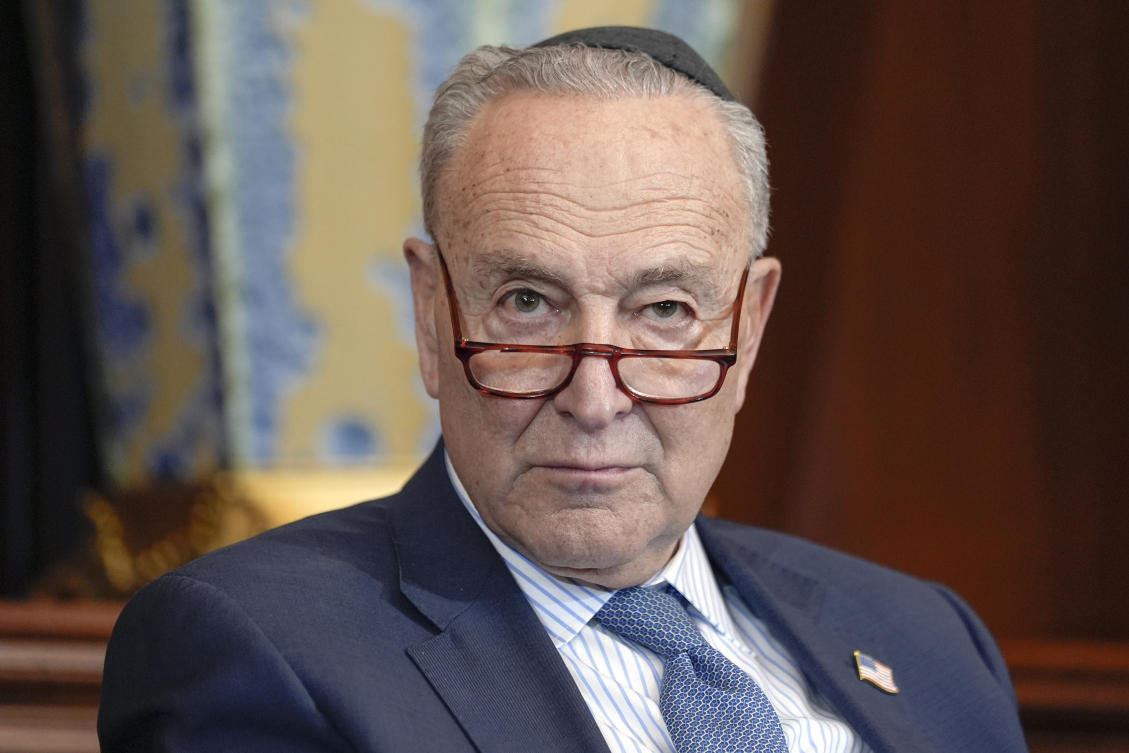 Senate Majority Leader Chuck Schumer. (AP)