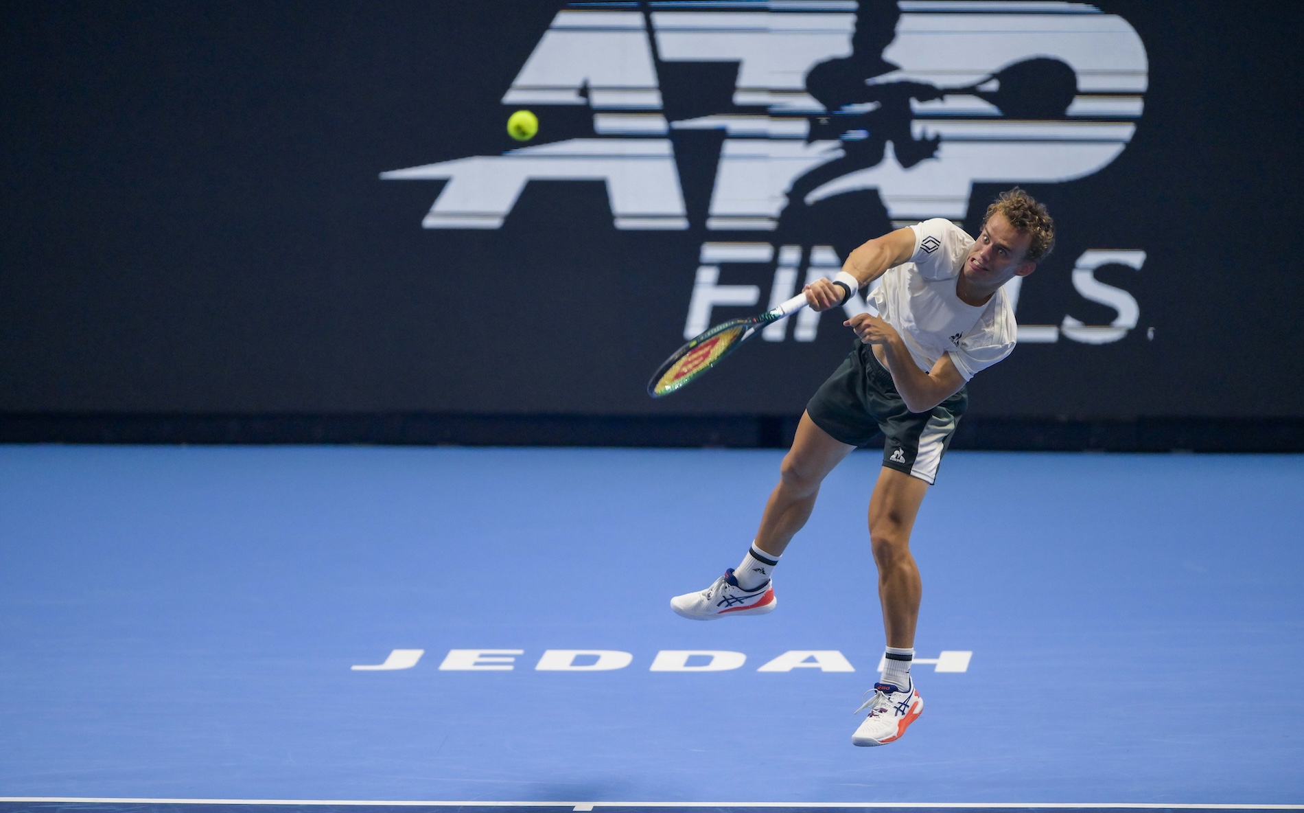 Sixth seed Luca Van Assch will meet undefeated Joao Fonseca in the semi-finals of the Next Gen ATP Finals (ATP)