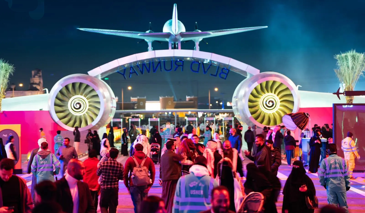 A collaborative effort with SAUDIA Group led to the recent launch of the Boulevard Runway zone, which offers a unique blend of aviation and entertainment. (SPA)