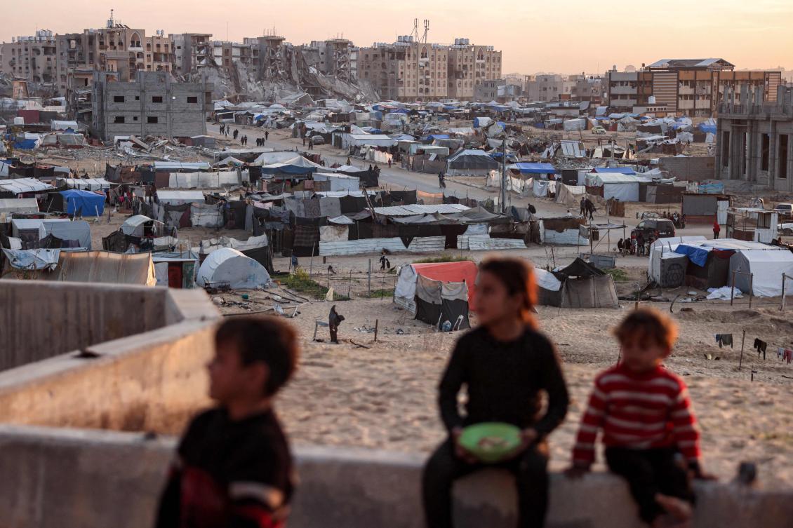Israel’s campaign against Hamas in Gaza has since killed more than 45,200 Palestinians, with most of the population of 2.3 million displaced and much of the enclave is in ruins. (AFP)