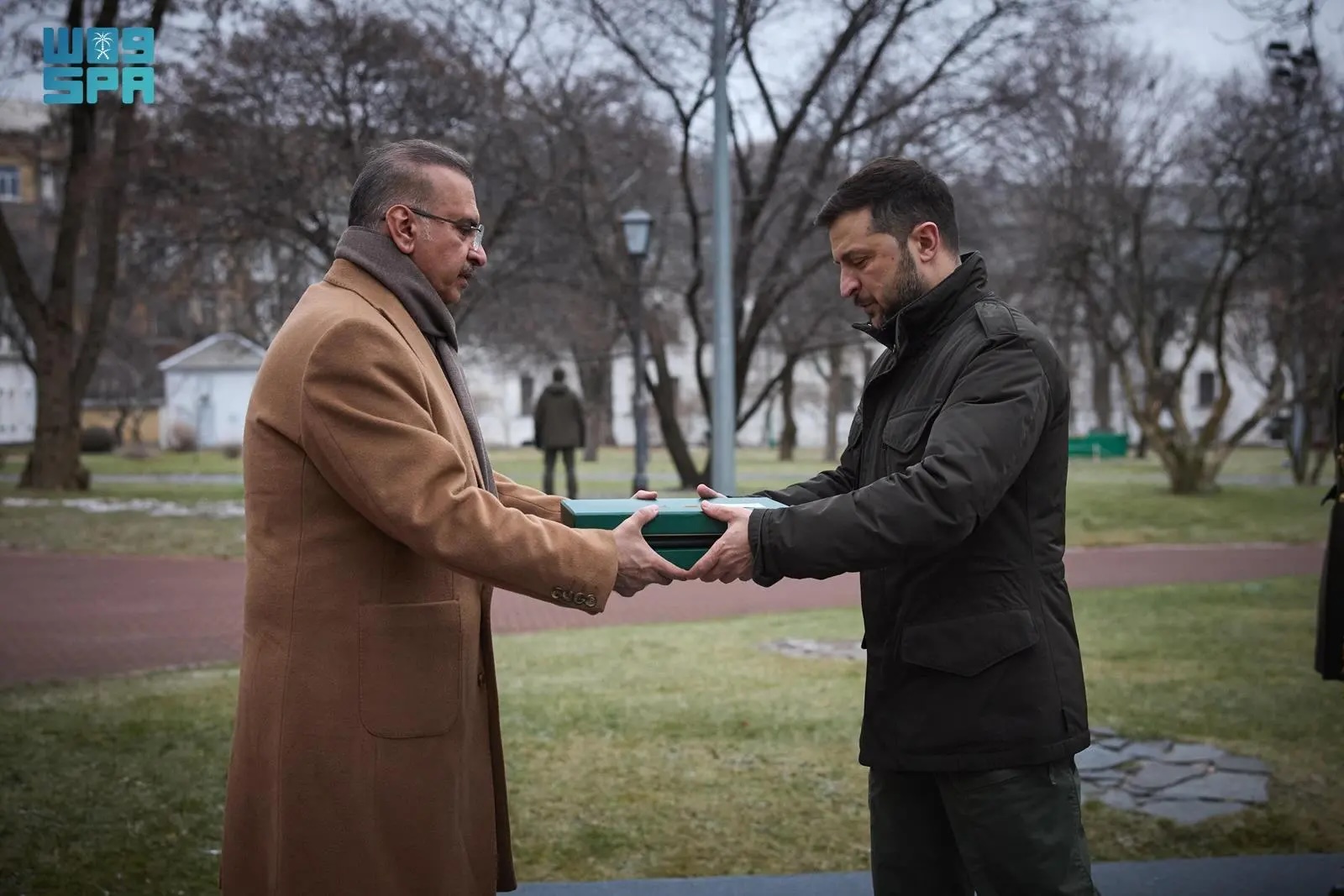Saudi ambassador presents credentials to Ukraine’s president