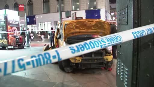 The incident took place in Midtown Manhattan near Macy’s flagship store in Herald Square near the corner of West 34th Street and Avenue of the Americas. (Thomson Reuters)