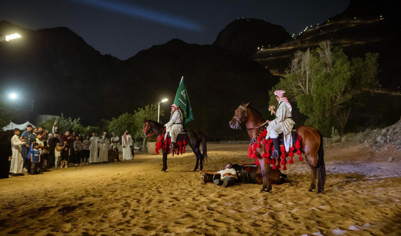 The Hira Cultural District in Makkah, a landmark destination combining history, knowledge and services for tourists, is a vibrant and engaging destination for visitors of all ages. (SPA)
