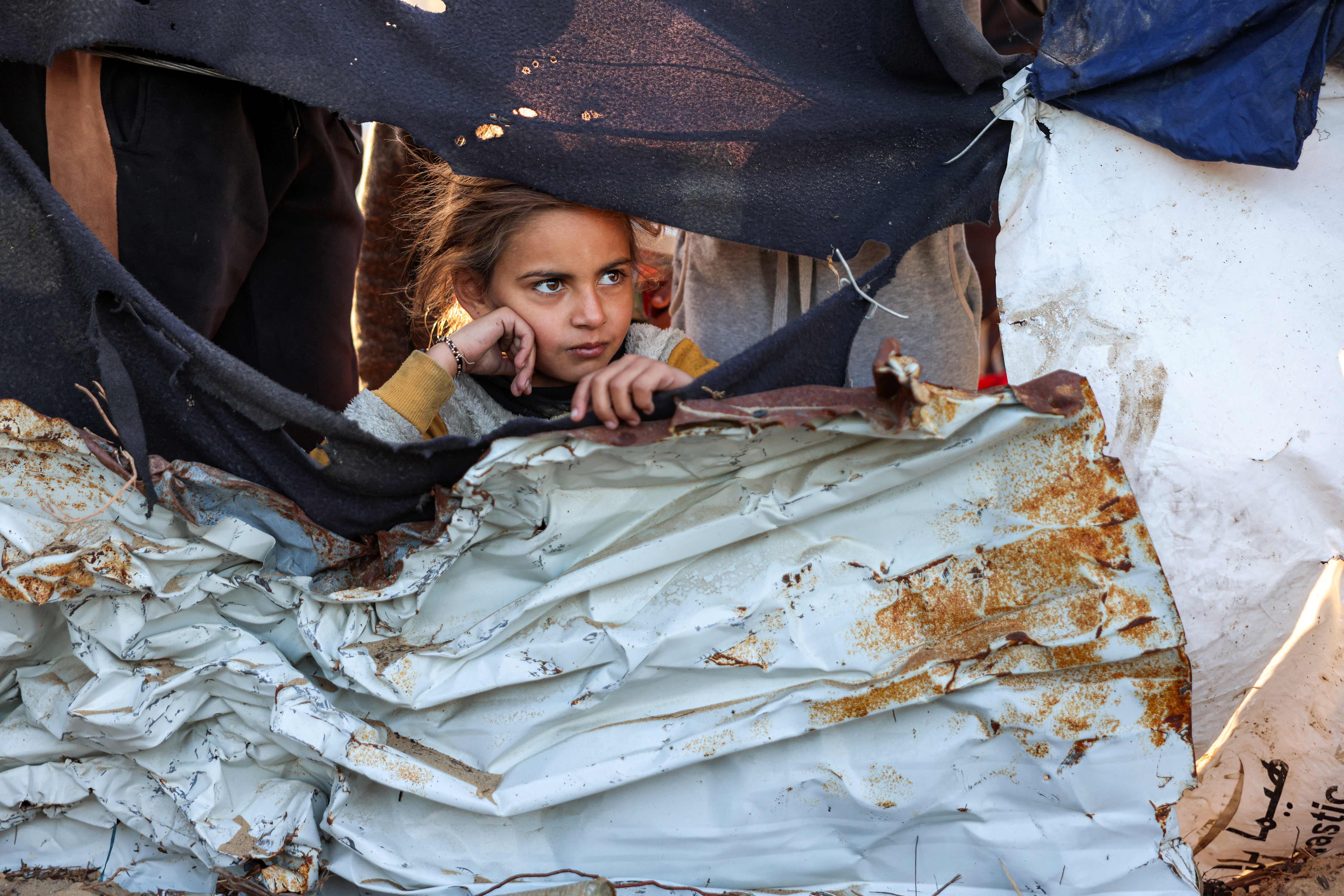 Freezing temperatures and a lack of basic supplies in Gaza are threatening lives amid Israel’s ongoing assault on the enclave. (AFP)