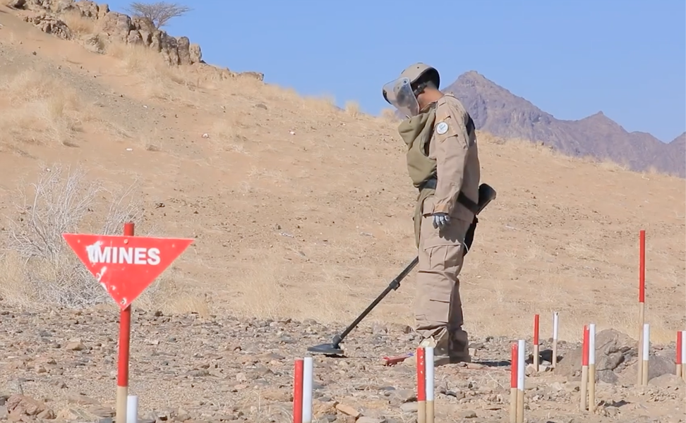 The initiative trains local demining engineers and provides them with modern equipment. (Supplied/Project Masam)