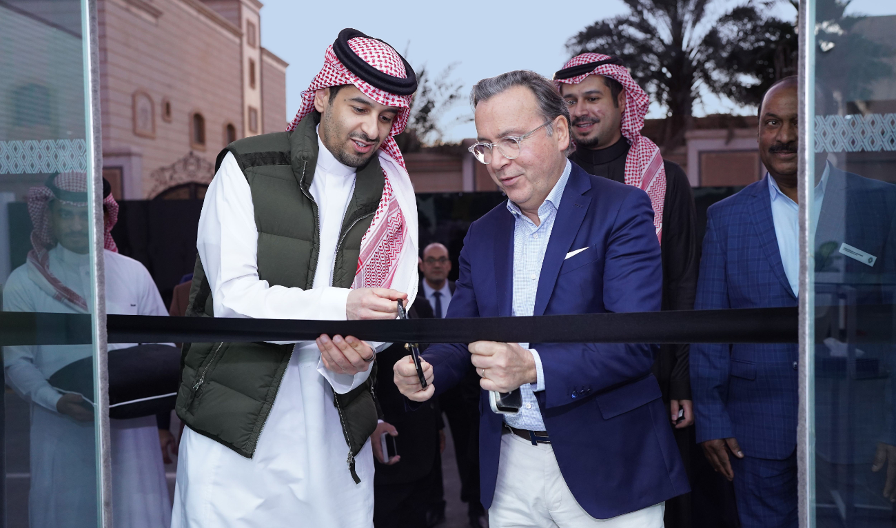 The opening was attended by Fahad Al-Wallan, chairman of Wallan Holding Company, and Arnaud Belloni, global chief marketing officer, Renault.