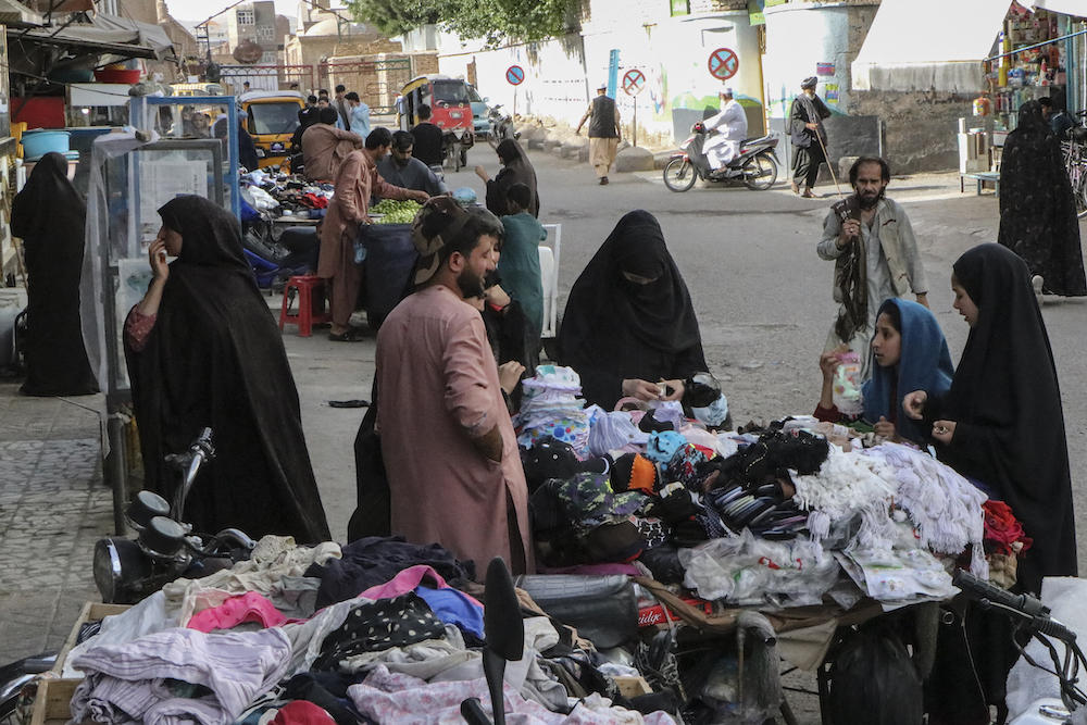 The Taliban have progressively erased women from public spaces since their return to power in August 2021. (AFP file photo)