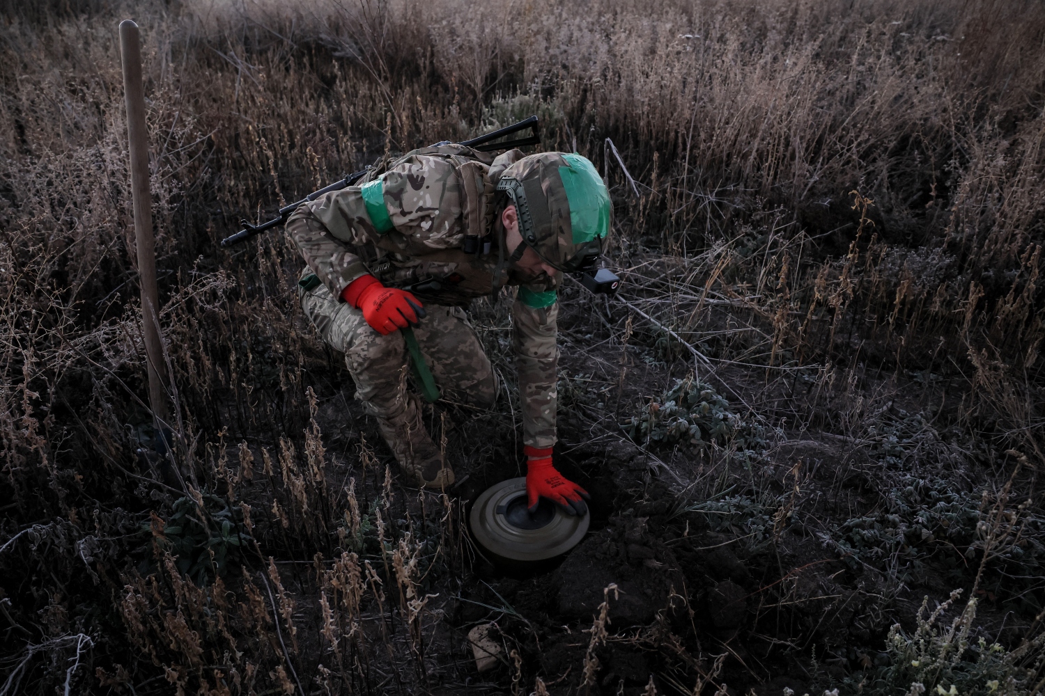 The need to reduce the proliferation of landmines and to support those who fall victim to them is paramount (File/AFP)