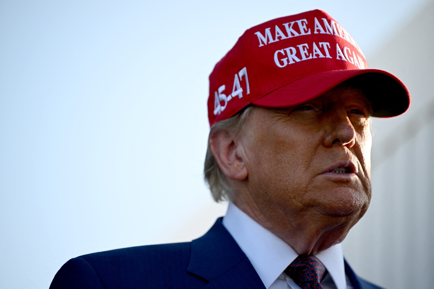 Trump not only changes his positions often, he also considers unpredictability to be a useful bargaining tool (File/AFP)
