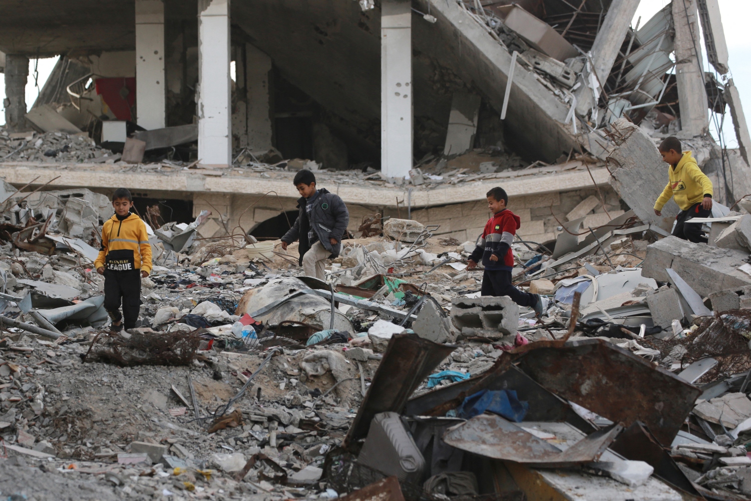 With no access to health or education, more than a million children in Gaza are facing horrific living conditions (File/AFP)