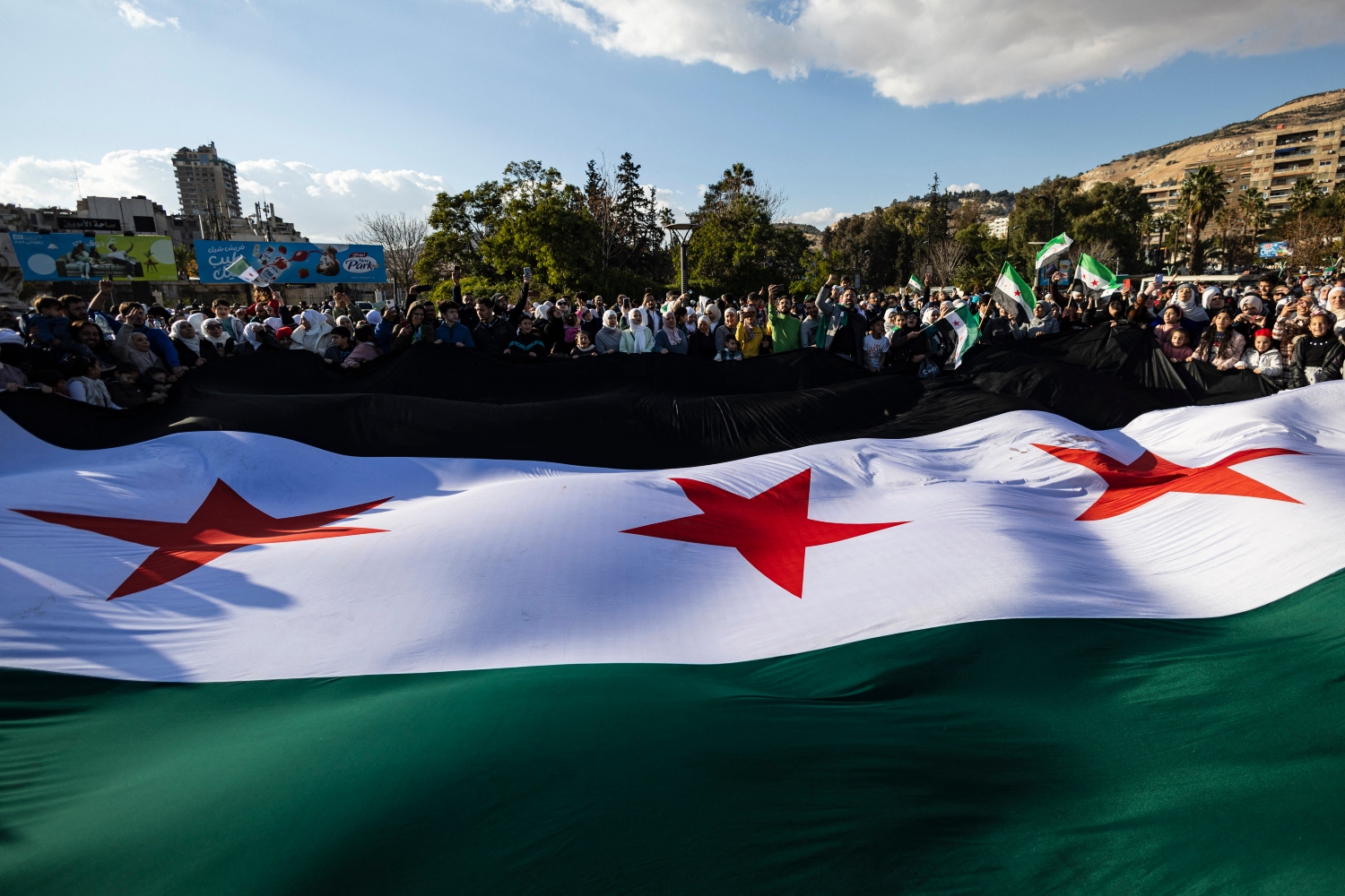 It remains to be seen whether Syria’s new rulers have sufficient skill and foresight to minimize the damage (File/AFP)