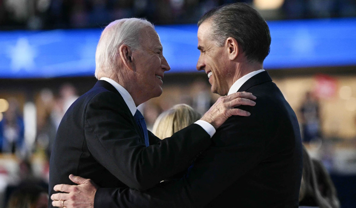 Biden pardons his son Hunter despite previous pledges not to