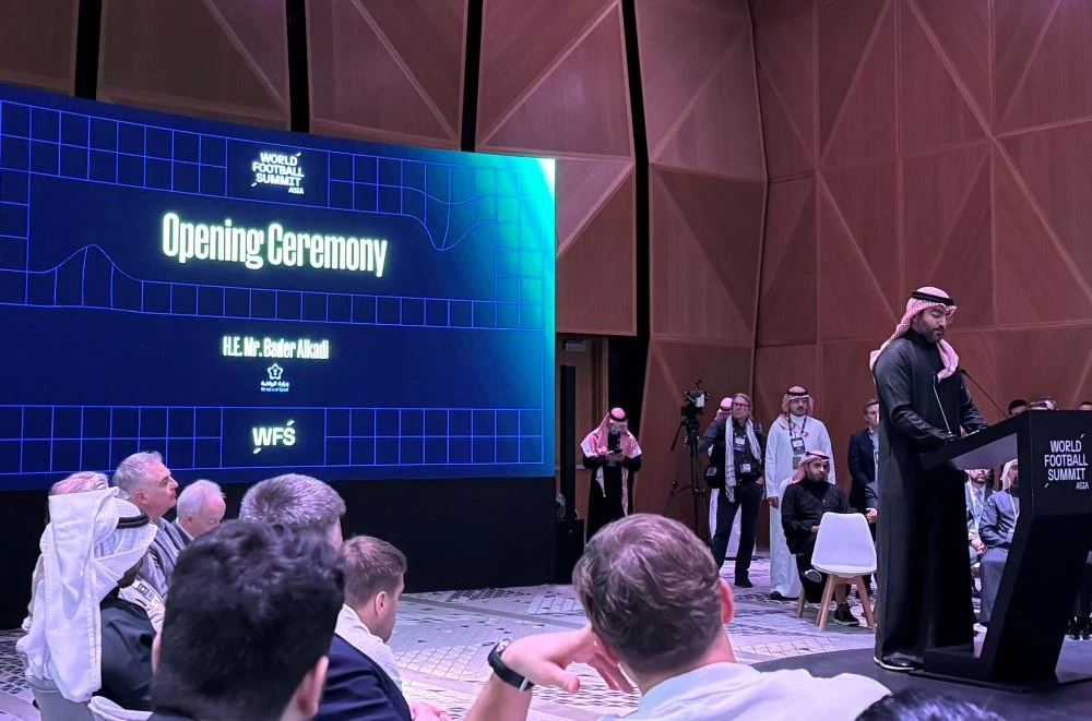 The World Football Summit has commenced in Riyadh. (Posted on X)