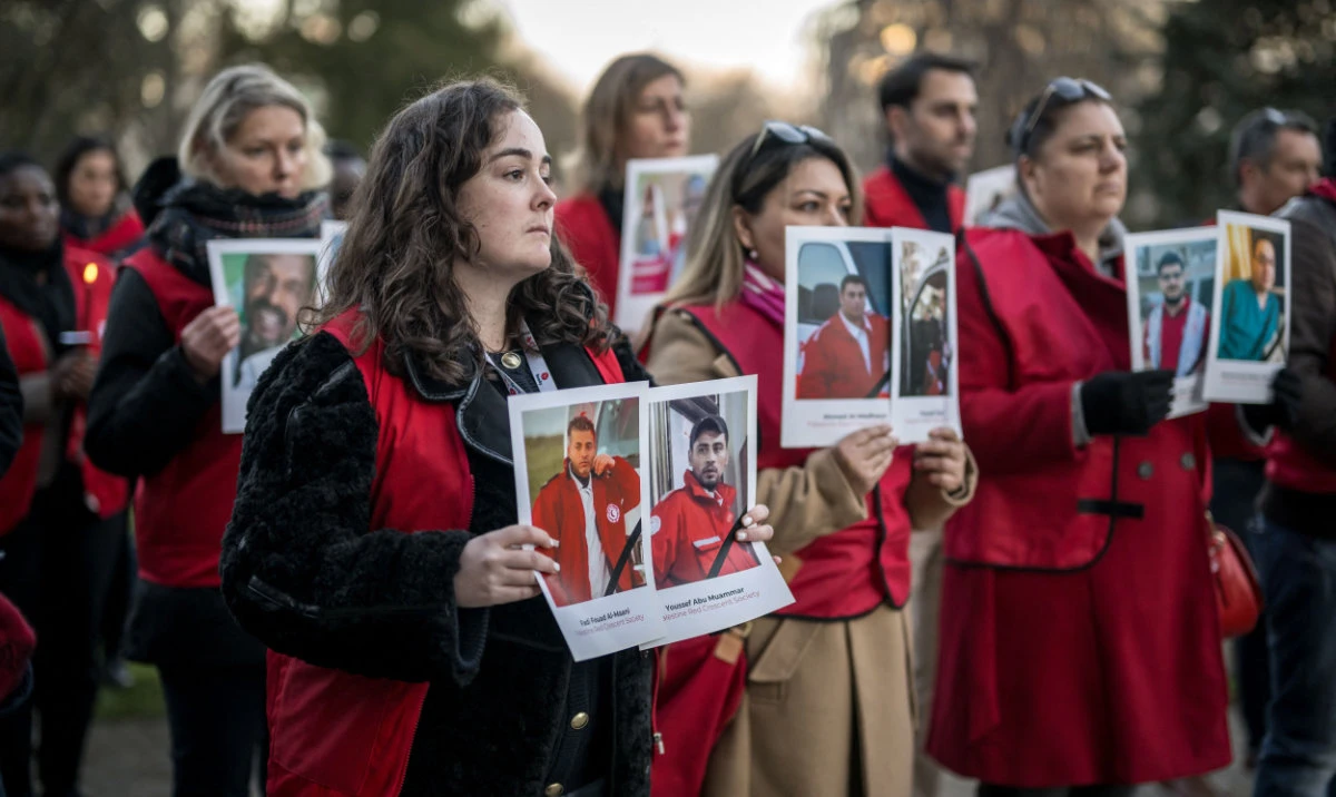 Red Cross marks record numbers of humanitarians killed in 2024