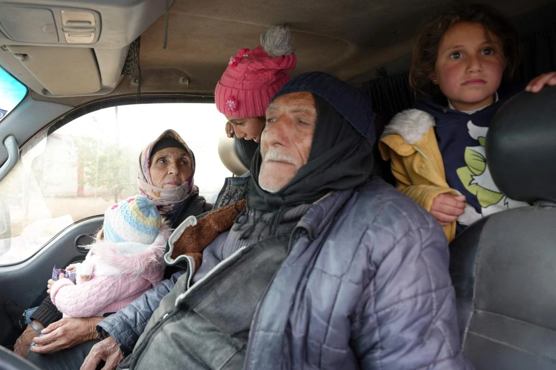 The UN’s World Food Programme warned that the fresh mass-displacement inside Syria, more than 13 years after the country’s civil war erupted, was ‘adding to years of suffering.’ (AFP)