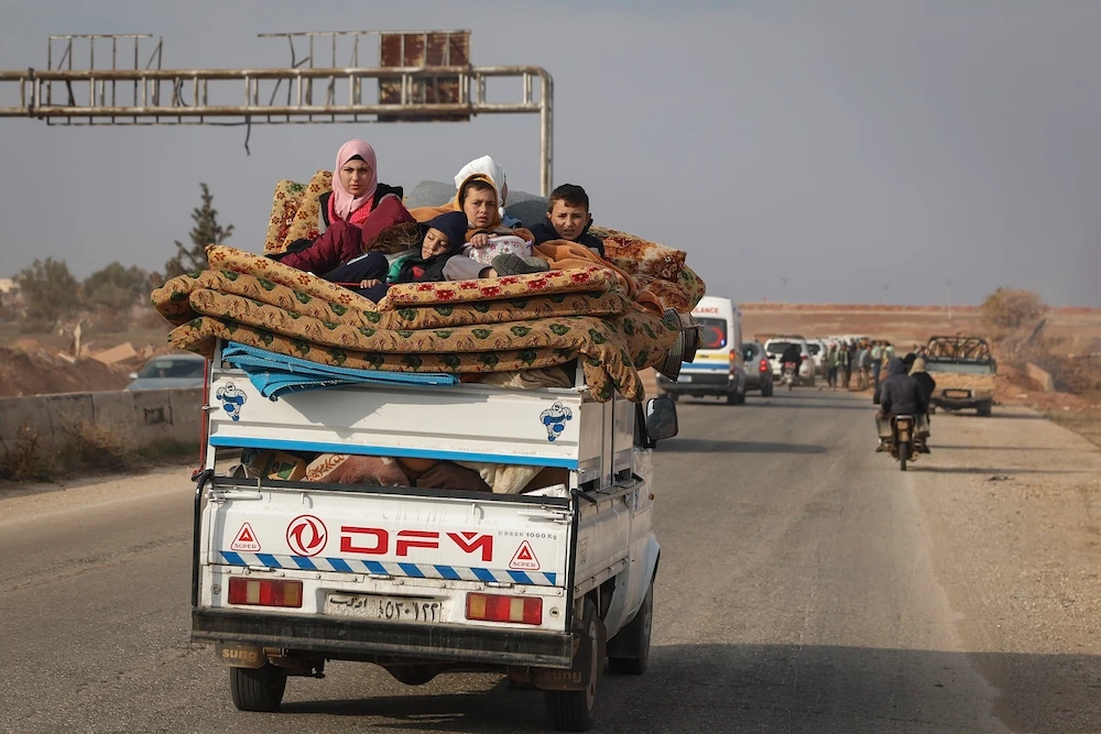 The escalation in fighting in Syria has displaced around 280,000 people in just over a week, and that number could swell to 1.5 million, the UN earlier warned. (AP)