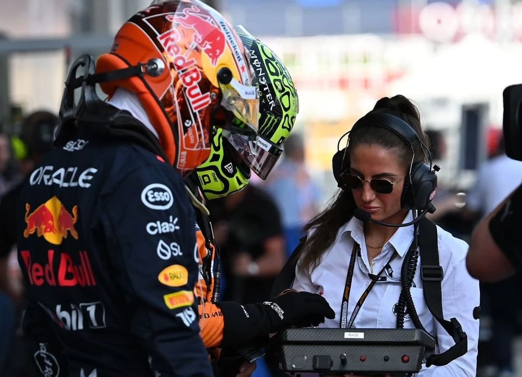 The FIA’s first female official F1 starter Rebecca Lee (Supplied)