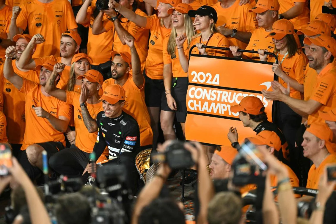 Lando Norris seals ‘incredible’ McLaren constructors’ crown in Abu Dhabi