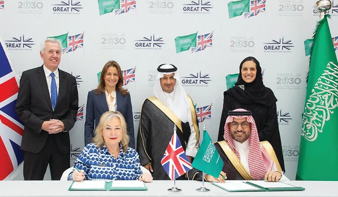 The Saudi Tourism Authority and VisitBritain signed a declaration of intent to collaborate and share expertise on domestic and international tourism in May 2024. (Supplied)
