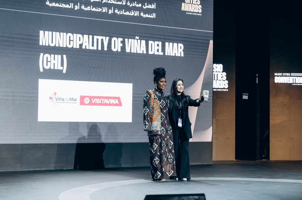 The fifth annual Music Cities Awards were held in the Middle East for the first time on Dec. 8 at Mayadeen Village in Riyadh. (Supplied)