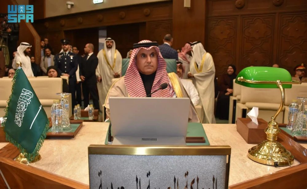 Abdulaziz bin Abdullah Al-Matar, Saudi Arabia’s permanent representative to the organization, attended the meeting in Cairo, which culminated in a resolution denouncing Israel’s incursion into the demilitarized zone near Mount Hermon. (SPA)