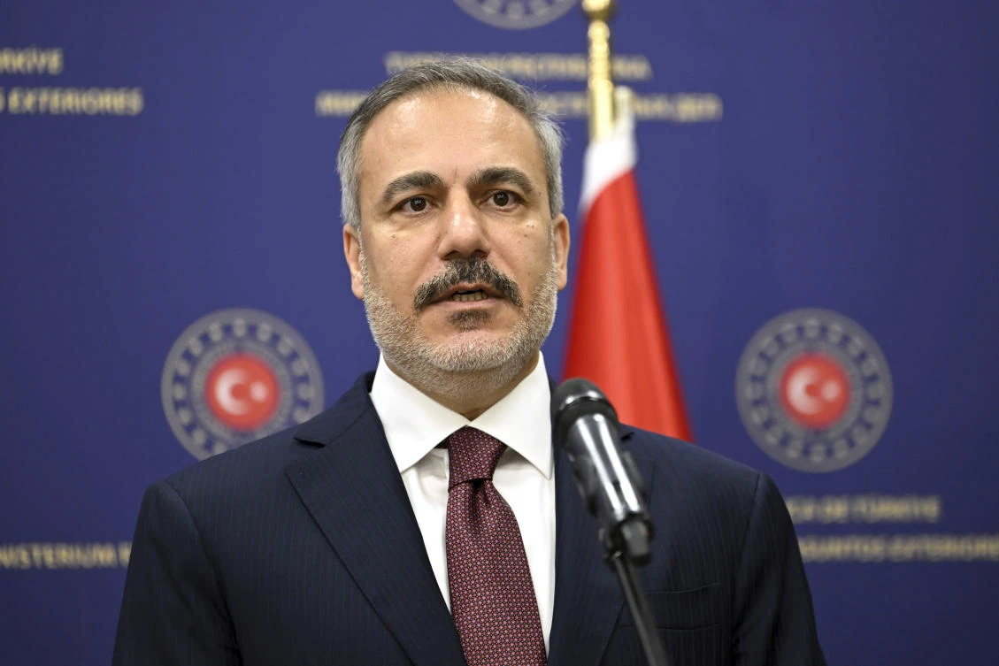 Turkish Foreign Minister Hakan Fidan says that Türkiye’s Embassy in Syria’s capital of Damascus will reopen on Saturday, for the first time since 2012. (AP)