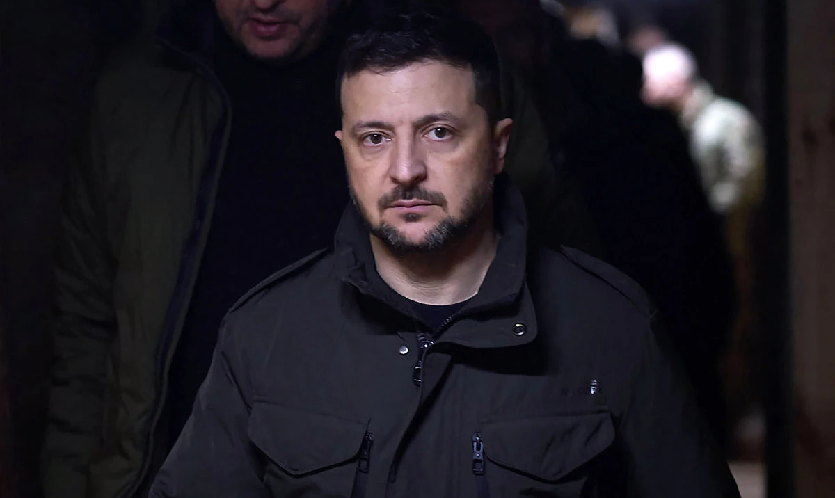“We are ready to assist Syria in preventing a food crisis, particularly through the humanitarian program ‘Grain from Ukraine’,” Zelensky wrote on X. (AFP)