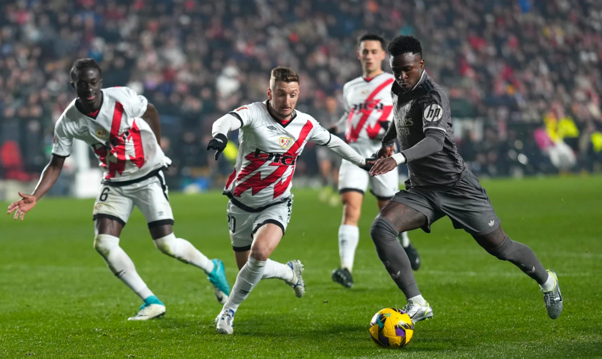 Real Madrid held to high-scoring draw at Rayo Vallecano in La Liga