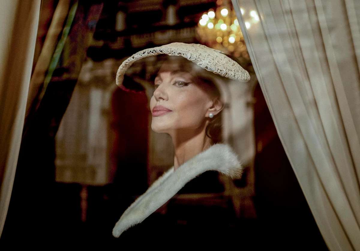 Opera icon Maria Callas is played by Angelina Jolie. (Supplied)