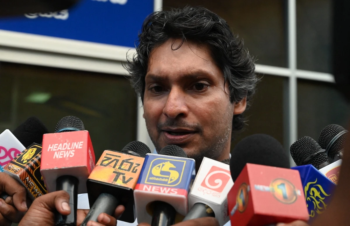 Former Sri Lankan captain Kumar Sangakkara highlighted the threat of match-fixing. (AFP file photo)