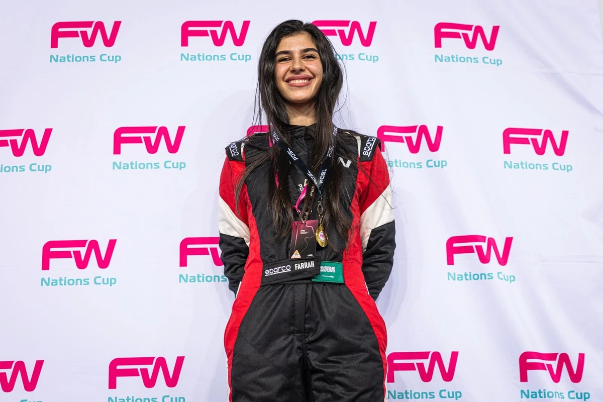Farrah Alyousef will take part in the F1 Academy race at the 2025 Saudi Arabian Grand Prix in Jeddah. (Supplied)