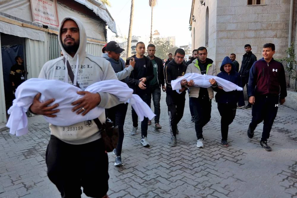 At least 45,206 Palestinians have been killed during more than 14 months of Israeli offensive in Gaza, mostly being claimed by the Israeli military as Hamas militants. (AFP file photo)