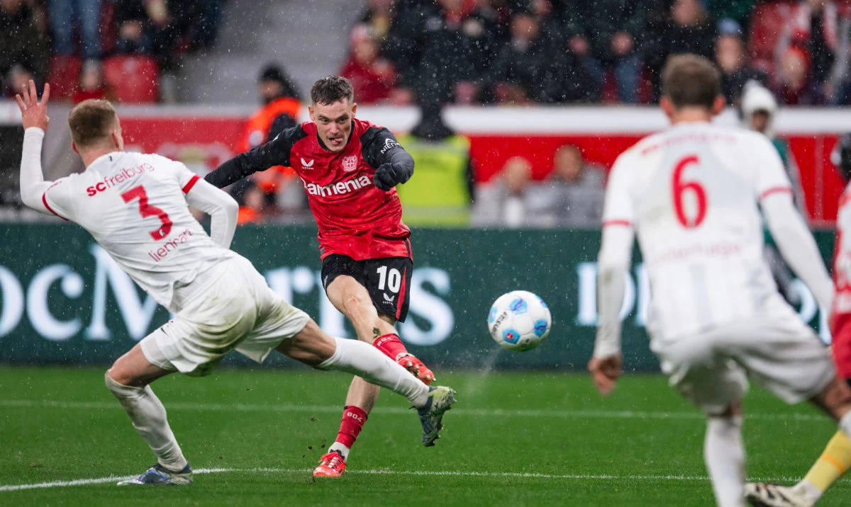 Wirtz, Schick star for Leverkusen in rout of Freiburg and keep pressure on Bayern