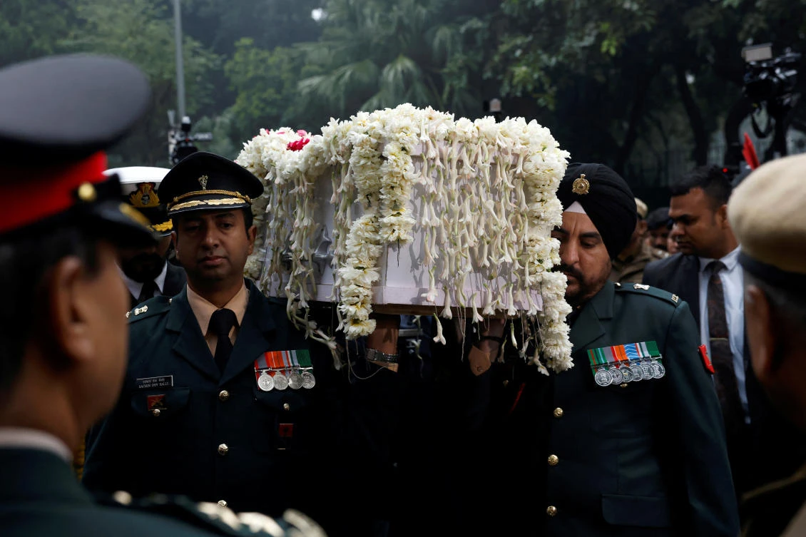 Indian state funeral for former PM Manmohan Singh
